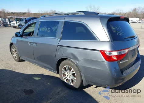 2012 Honda Odyssey Ex-L z USA, uszkodzony, nr VIN 5FNRL5H64CB067436